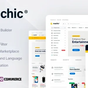 Machic v1.5.4 - Electronics Store WooCommerce Theme